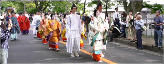 葵祭の行列【斎王代列】