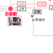 京都の観光・旅行 桜 アクセス－京都駅08－